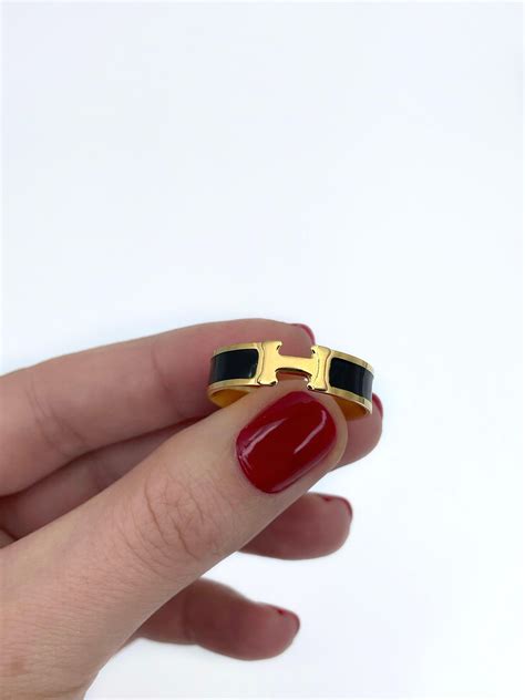 hermes h ring|Hermes high jewelry ring.